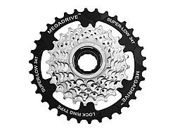 Трещотка инд. SUN RACE M4S 7S, 13-34T, Zinc+Black