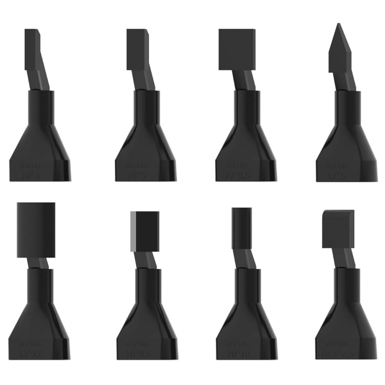 Набір шліфувальних головок DSPIAE RA-10 (8pcs) для шліфувального інструменту, фото 1