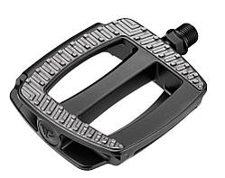 Педалі VP VP-573 Comfort, кулькові підшипники, 7 мм борозиста сталь, вісь 9/16" (розмір 107х100 мм) 300 г