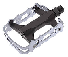 Педалі VP VPE-993 підшипники ковзання EPB System, 7 мм борозиста сталь, вісь 9/16" (розмір 103х64,5 мм) 235г