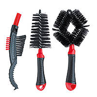 Щітки Weldtite 06013 CLEANING BRUSH SETS для очищення велосипеда, набір 3 шт.