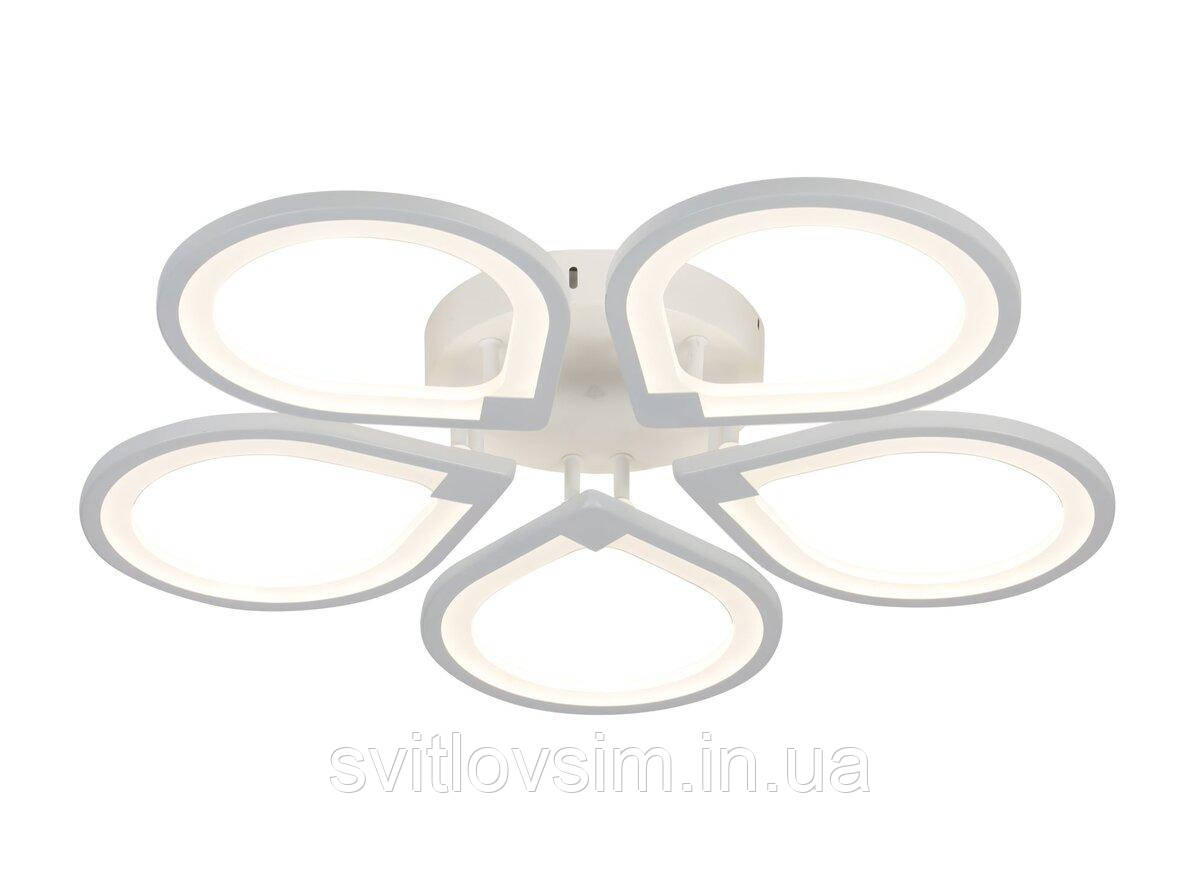 Світлодіодна люстра VALESO G 1143/5 130W Білий, фото 1