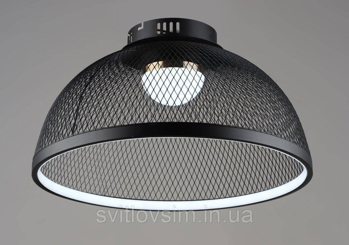 Люстра світлодіодна в стилі лофт VALESO B YH1349/70W BK+GD, фото 1