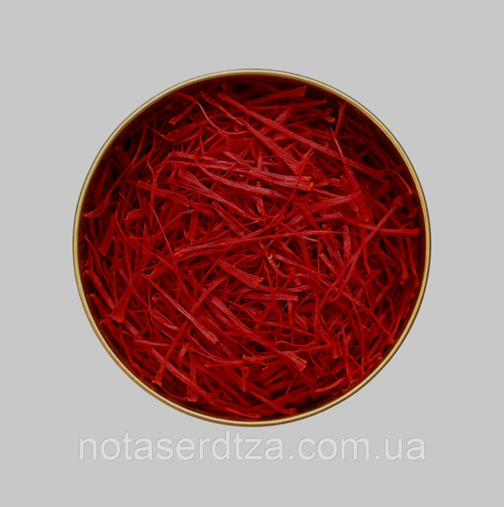 Шафран Іранський, сорт Премиум "Super Negin" – 2 грам. У баночці, фото 1