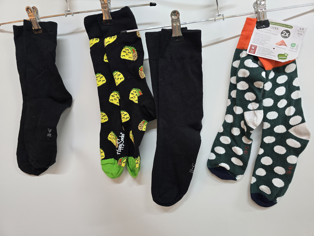 Носки р39-42 по 4 пари, фото 1