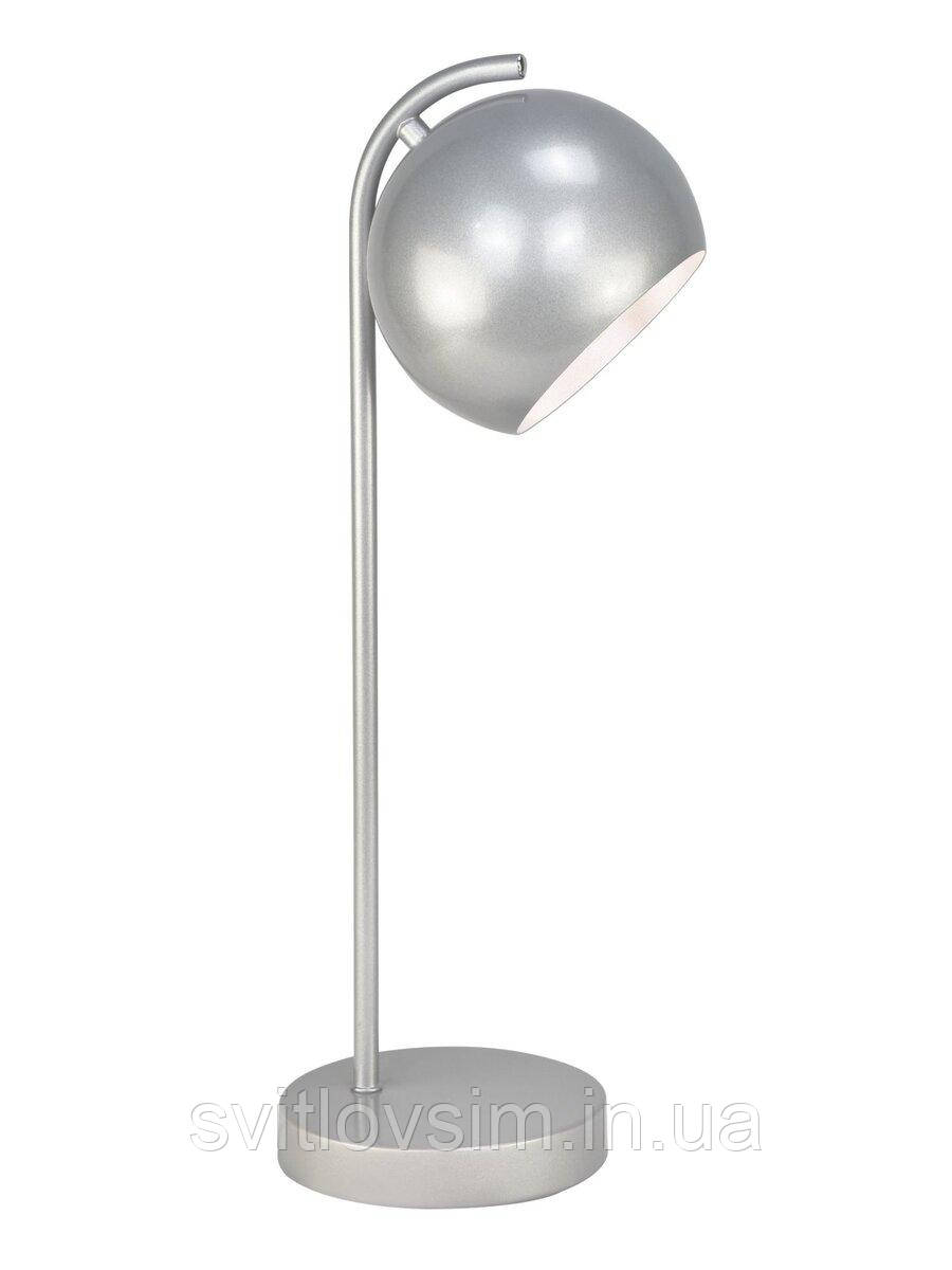 Настільна лампа декоративна VALESO LT91054 срібна, фото 1
