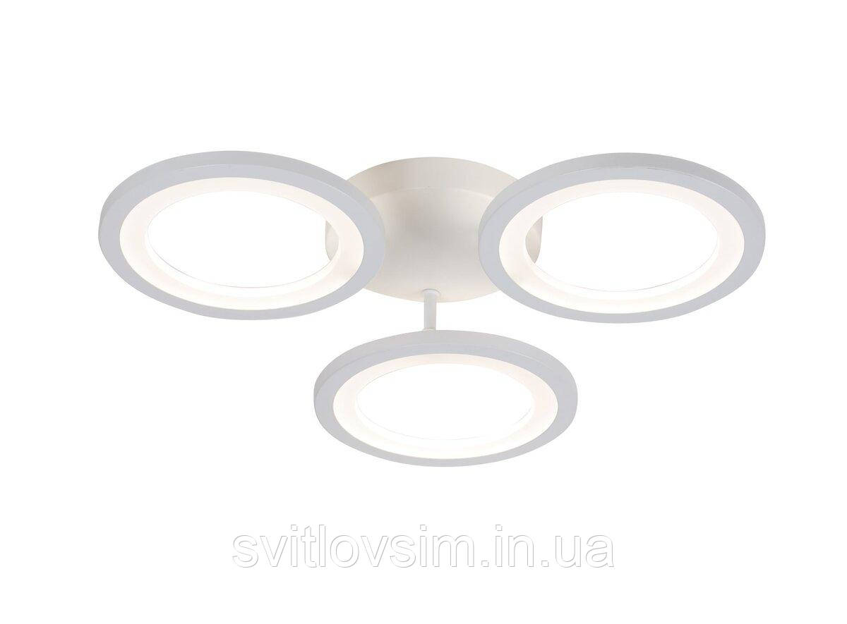 Світлодіодна люстра VALESO G 2715/3 Білий 66W, фото 1