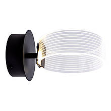 Бра настінна світлодіодна акрилова Sirius N 3705-1 BLACK 12W