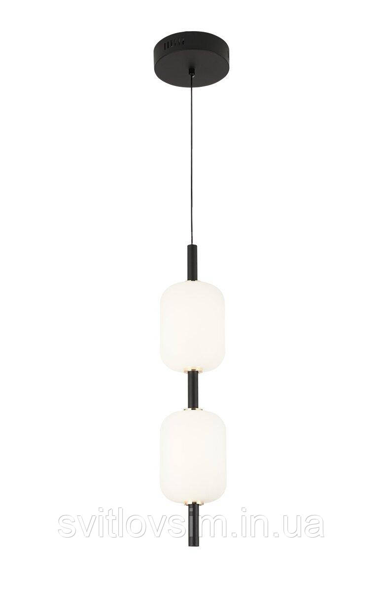 Люстра світлодіодна VALESO BC84010-2 BK чорна, фото 1