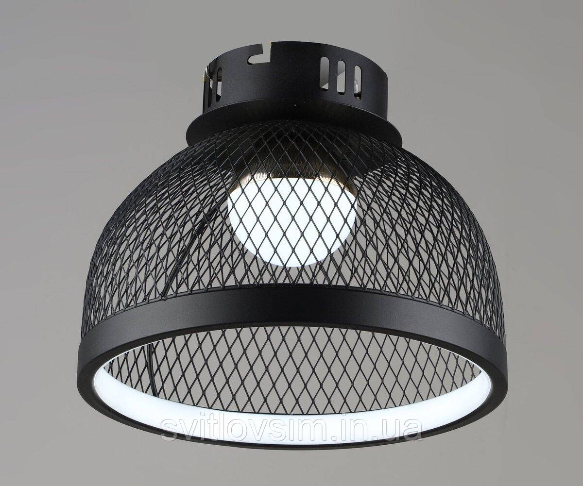 Люстра світлодіодна в стилі лофт VALESO B YH1349/34W BK+GD, фото 1