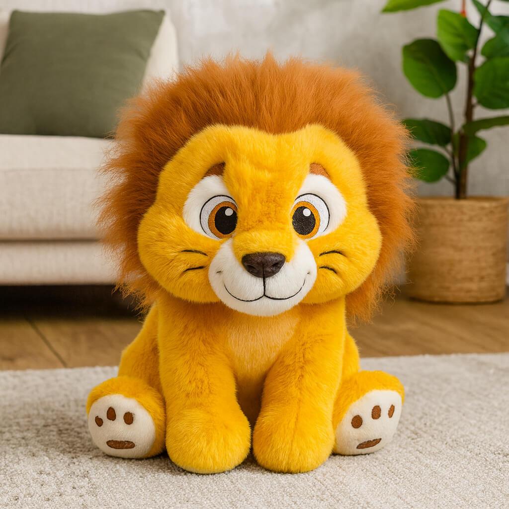 М’яка іграшка Лев Simba LS28-R(2) 30 см — плюшевий друг без звуків, фото 1