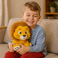 М’яка іграшка Лев Simba LS28-R(2) 30 см — плюшевий друг без звуків, фото 3