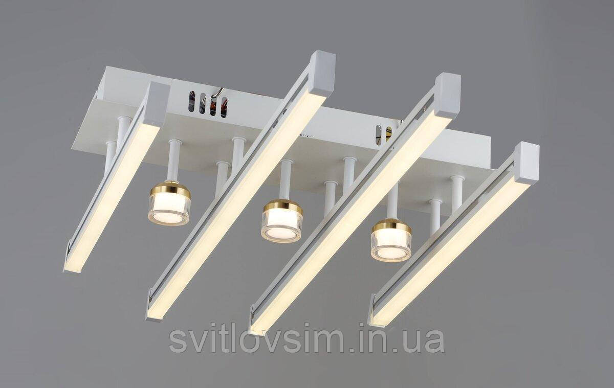 Люстра світлодіодна акрилова у вітальню Sirius YH1311/4+3, фото 1