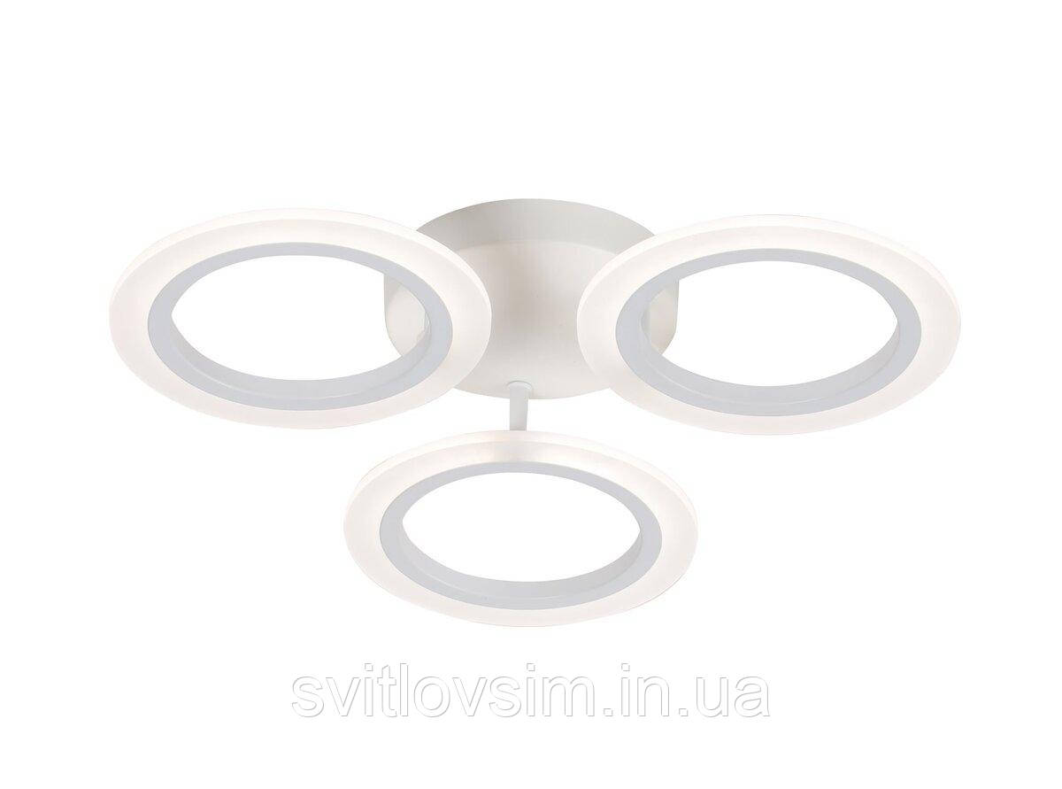 Світлодіодна люстра G 2716/3 WT 42W, фото 1