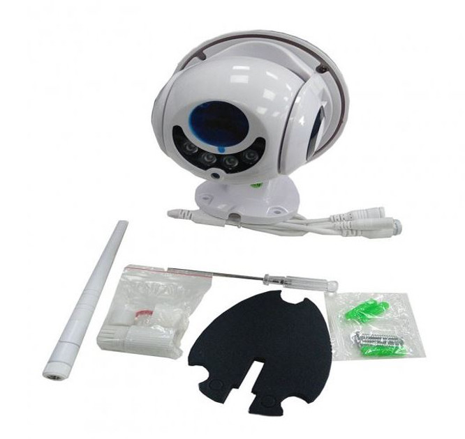 Камера IP QC10, 2MP, Wi-Fi 1080P, PTZ, IP66, двосторонній звук, нічне бачення, фото 1