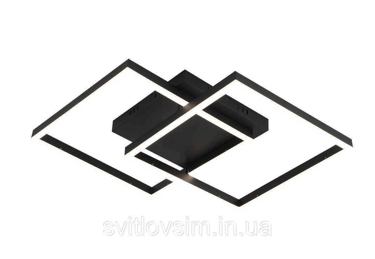 Люстра світлодіодна LP-DA10457 BK, фото 1