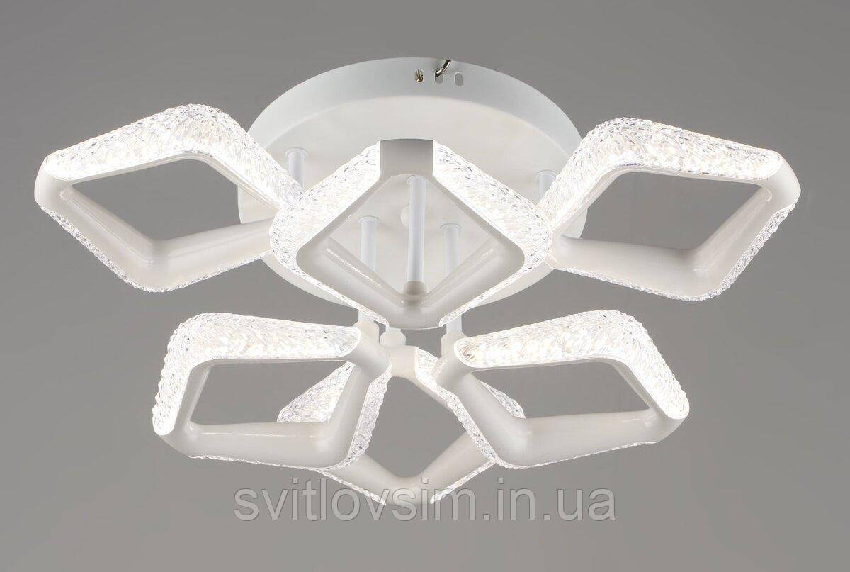 Люстра світлодіодна акрилова Sirius B YH1301/6 WT 36W, фото 1