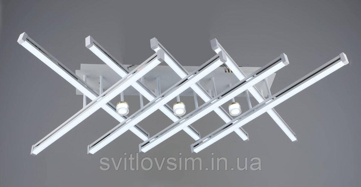 Люстра світлодіодна акрилова у вітальню Sirius YH1308/8+3, фото 1
