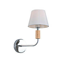 Бра настінне класичне VALESO V16-1B CH хромовий