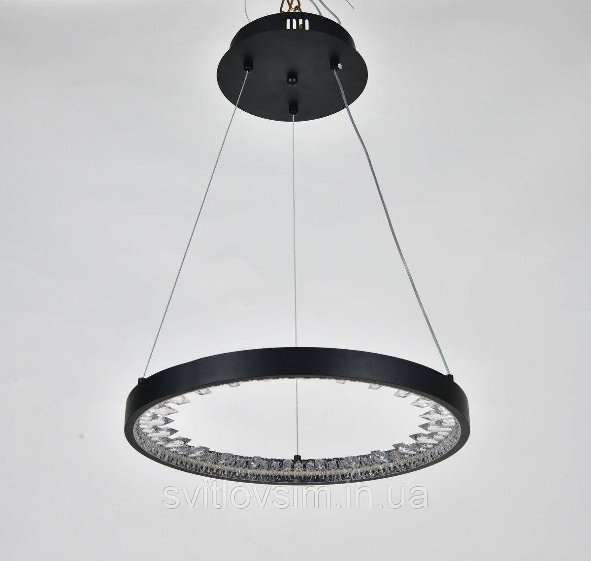 Люстра підвісна світлодіодна G23529-40 BK, фото 1