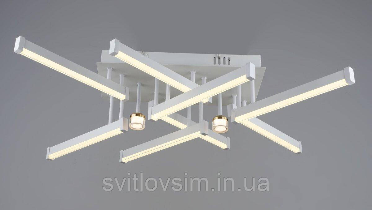 Люстра світлодіодна акрилова у вітальню Sirius YH1315/8+2, фото 1