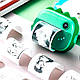 Дитячий фотоапарат з термодруком M05 48МP, від USB, Зелений фотоапарат миттєвого друку, фото 8
