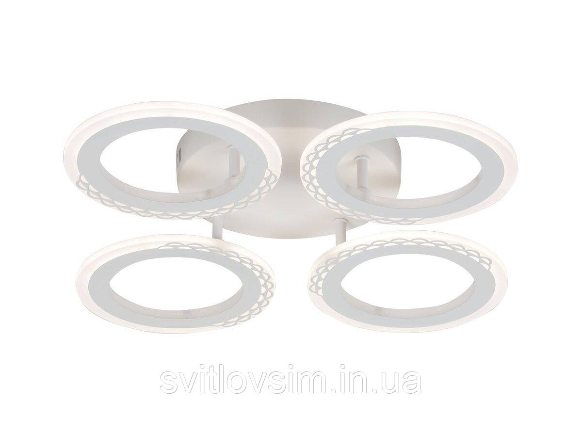 Світлодіодна люстра VALESO G 2701/4 Білий 64W, фото 1