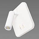 Бра світлодіодне настінне Sirius 8906S біле, фото 5