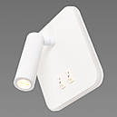 Бра світлодіодне настінне Sirius 8906S біле, фото 6