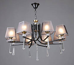 Люстра класична підвісна Sirius B NH6444/8 BK+COP