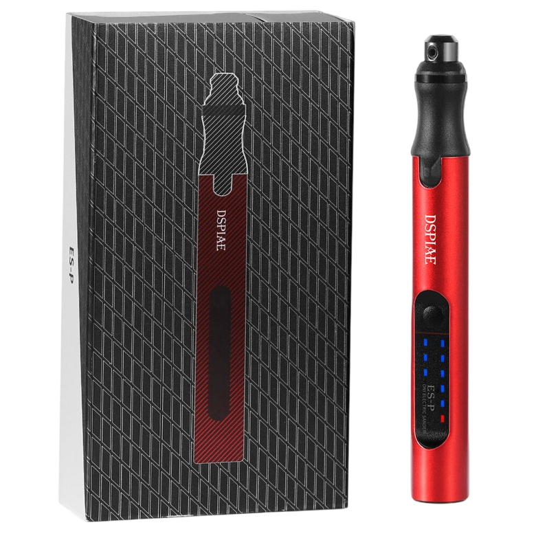 Шліфувально-свердлильна машинка-ручка DSPIAE ES-P, з обертовим рухом, акумуляторна, USB-C, фото 1