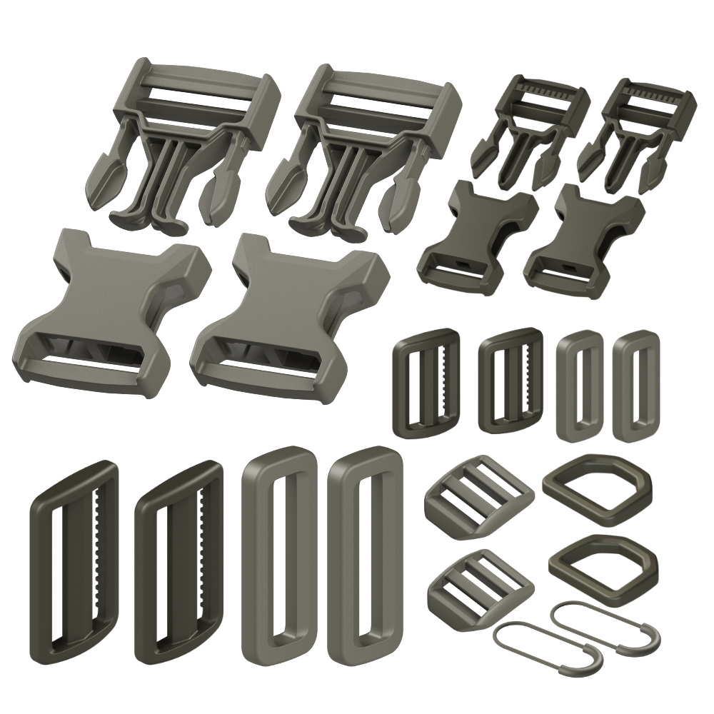 Ремонтний набір для спорядження № 1 олива, фото 1