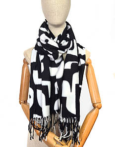 Шарф теплий жіночий кашеміровий абстракція Роллі