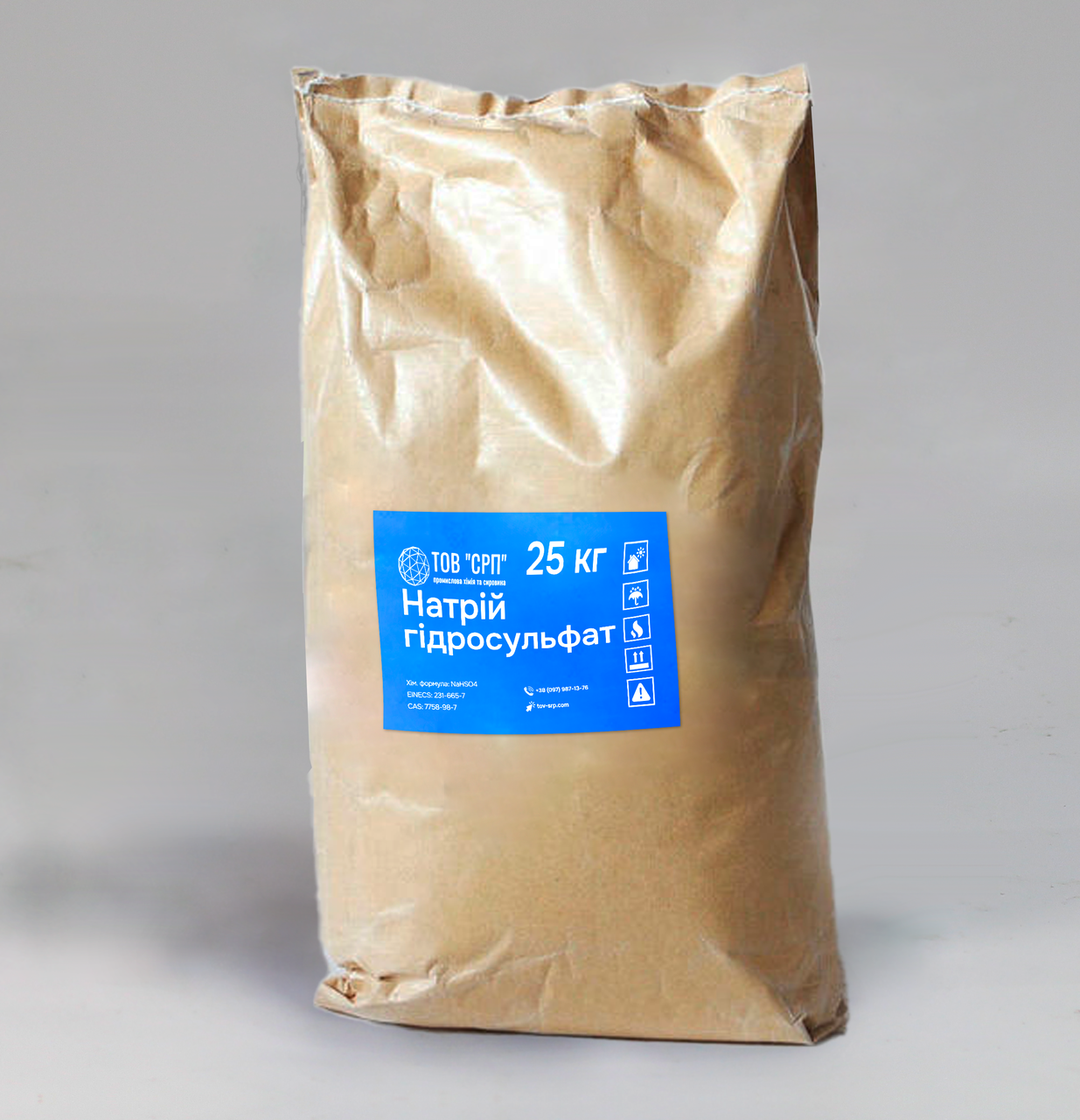 Натрій гідросульфат в мішках 25кг
