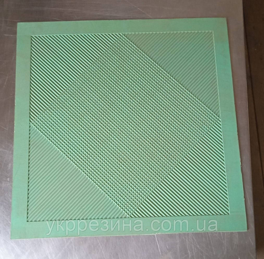 Килимок діелектричний 500*500*4,5мм зелений, фото 1