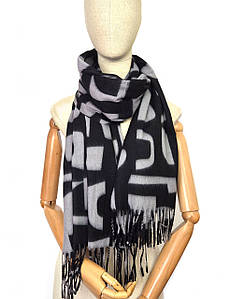Шарф теплий жіночий кашеміровий абстракція Роллі