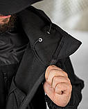 Польовий набір POLICE 5в1 чорний: куртка, штани, фліска, ремінь, бейсболка ПП7863 ТМ, фото 5