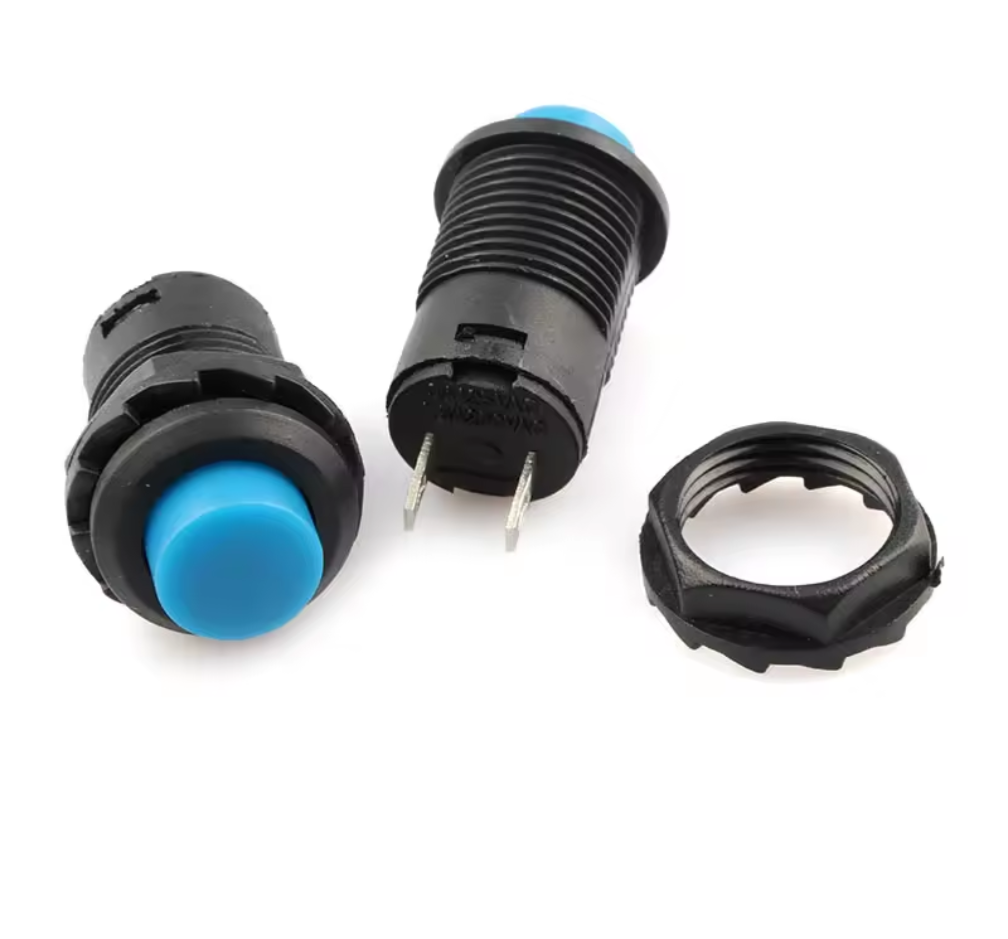 Кнопка DS-427 DS-428 з блокуванням Голуба, фото 1