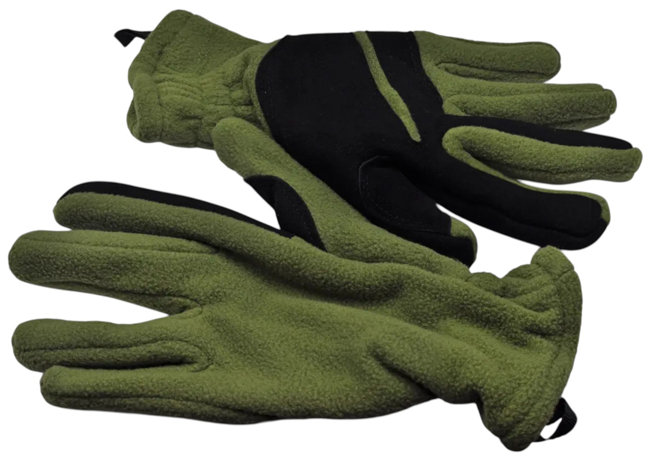 Рукавиці зимові уставні армійські ЗСУ тактичні флісові в чохлі (Олива)