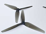 Пропелери для квадрокоптера 7" HQProp 7x3.5x3 полікарбонат напрямок CW+CCW - 4 шт., фото 8