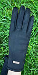 Жіночі рукавички з хутряною підкладкою, фото 2