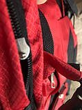 Рюкзак похідний 75 л для риболовлі туризму полювання червоний, фото 4