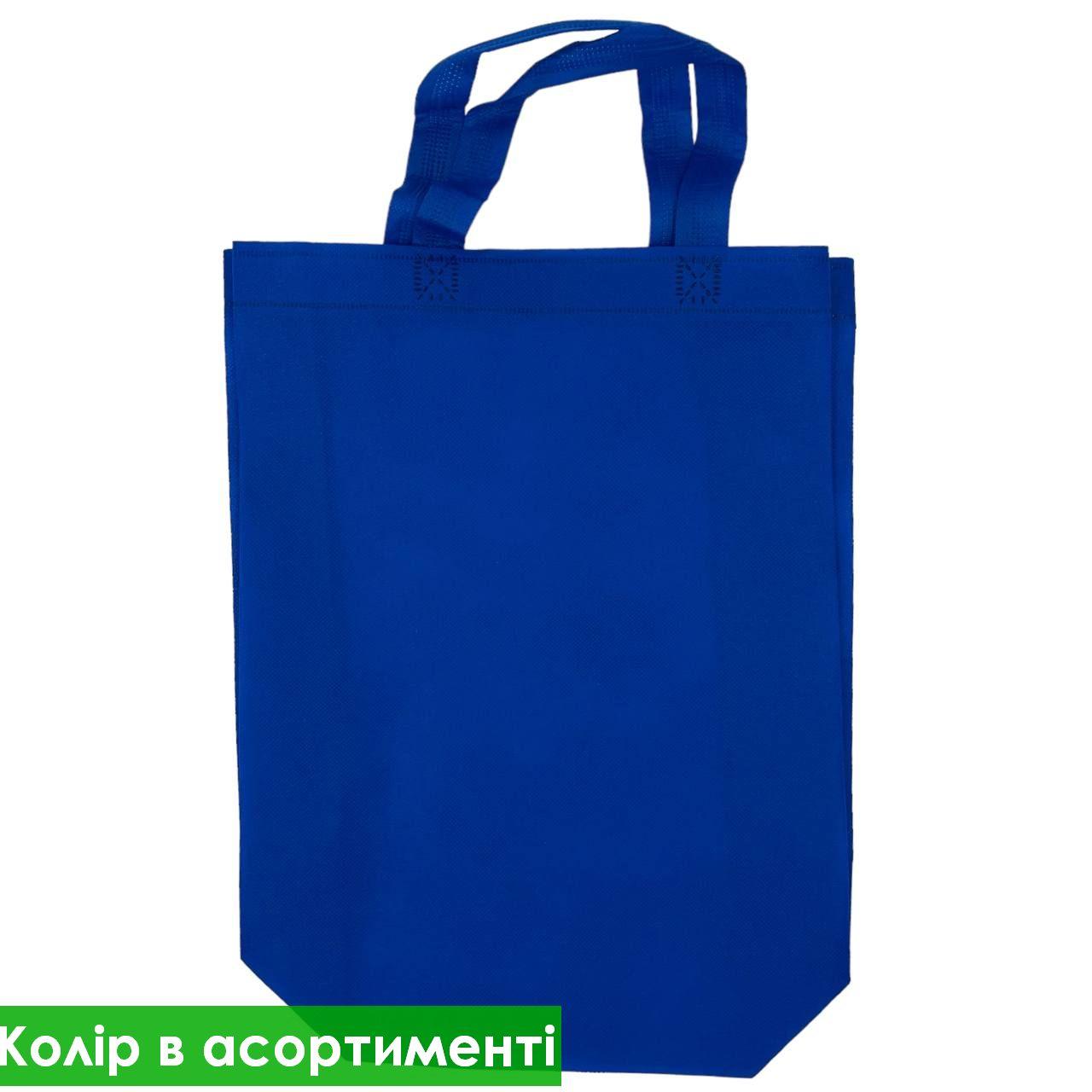 Сумка Еко BOX1, без застібки 29х39х12см, Компактна еко-сумка, Багаторазова сумка без замка, в асорт.