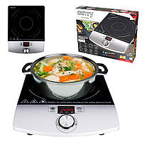 Індукційна одноконфоркова настільна плита Camry CR 6515, 2000 Вт