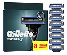 Змінні касети Gillette Mach 3 (8шт.)