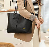 Брендова жіноча сумка шопер Coach (8503-1), фото 6