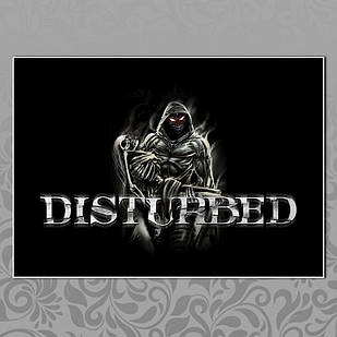 Плакат А4 Рок Disturbed 011