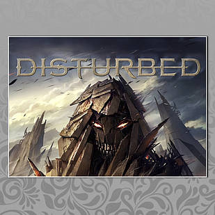 Плакат А4 Рок Disturbed 012