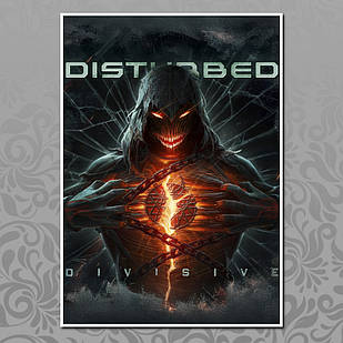 Плакат А4 Рок Disturbed 014