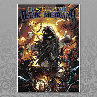 Плакат А4 Рок Disturbed 015